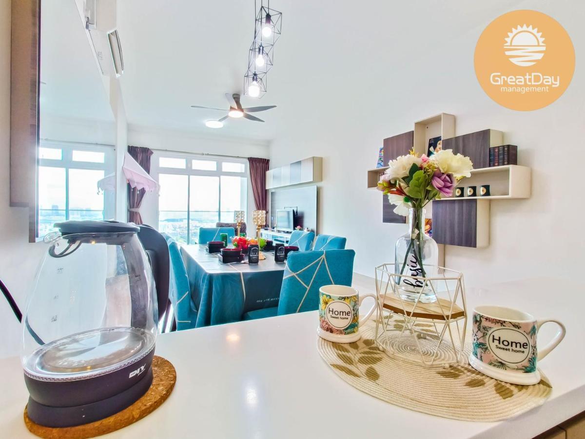 Apartamento Twin Galaxy By Greatday Johor Bahru Exterior foto