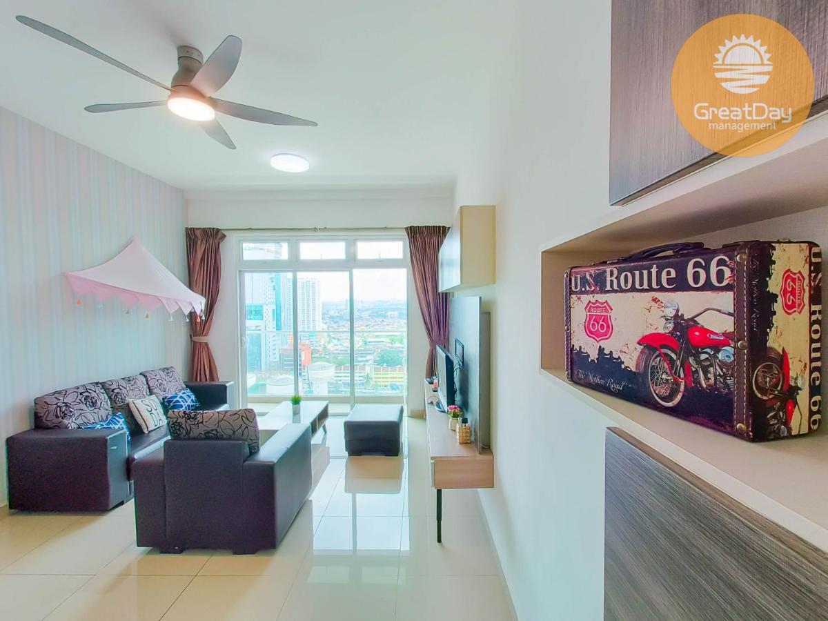 Apartamento Twin Galaxy By Greatday Johor Bahru Exterior foto