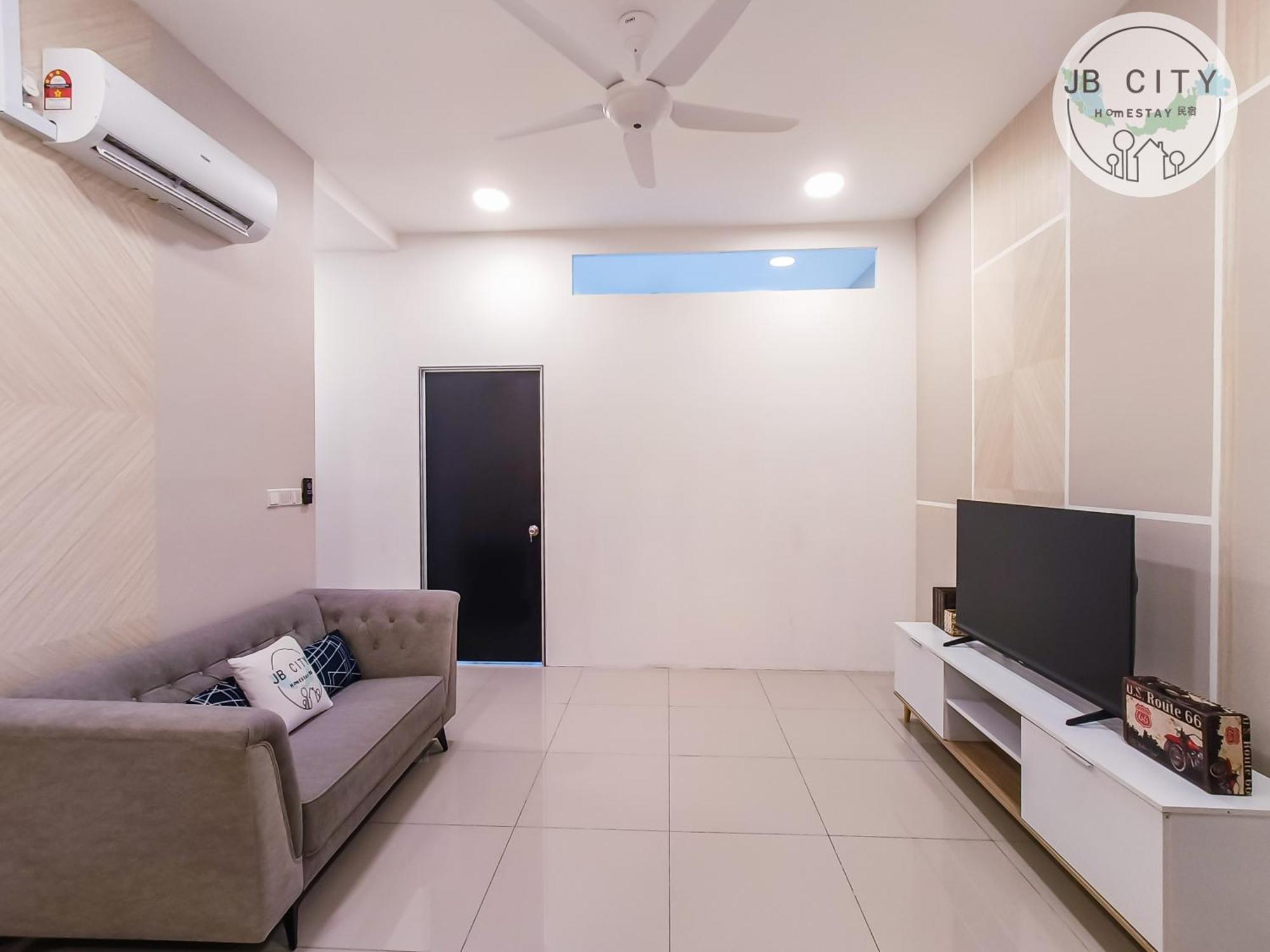 Apartamento Twin Galaxy By Greatday Johor Bahru Exterior foto