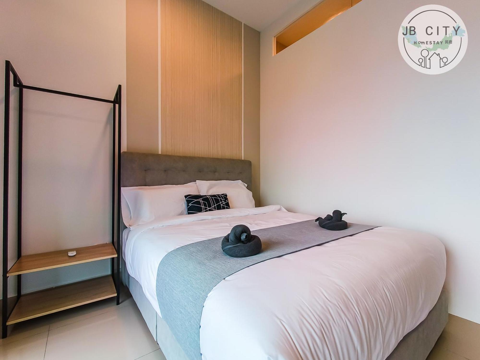 Apartamento Twin Galaxy By Greatday Johor Bahru Exterior foto