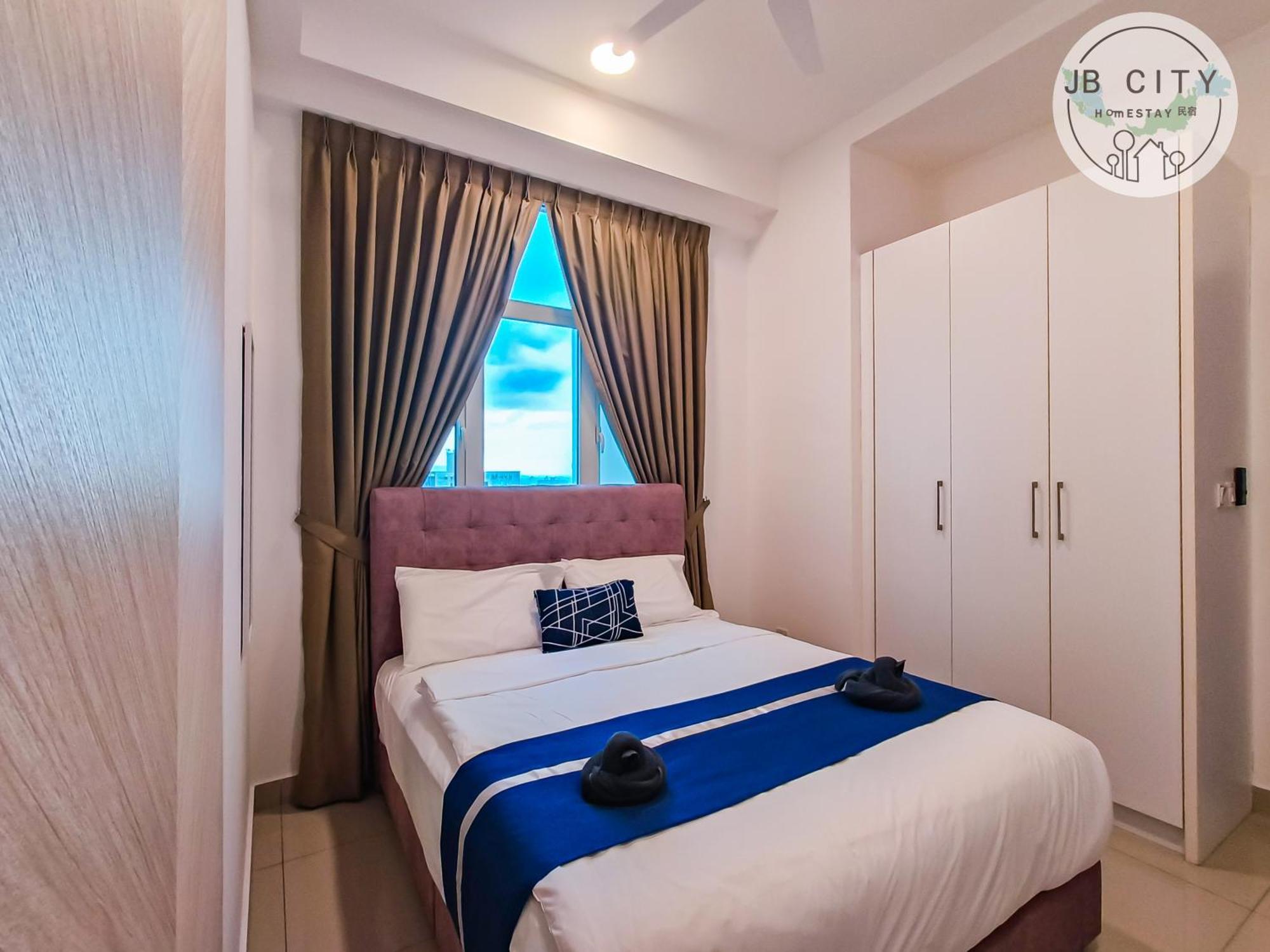 Apartamento Twin Galaxy By Greatday Johor Bahru Exterior foto